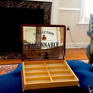 FACONNABLE Vintage luxury Eyewear Organizer Box!! Great Holiday Gift!